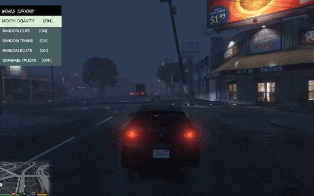 Play GTA V As A Deer In Rainy Los Santos Using A New PC Mod