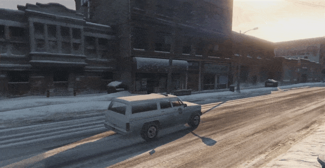 GTA 5 PC: new mod adds snow to GTA Online