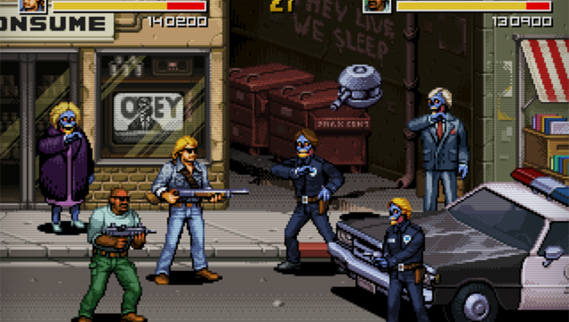 John Carpenter’s They Live Reimagined As A ’90s Beat ‘Em Up Game