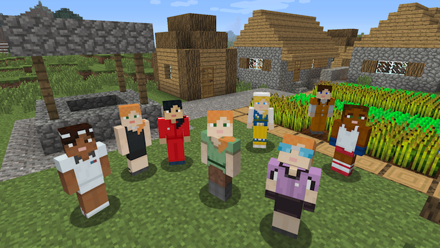 Minecraft Brings Woman Main Character To Consoles