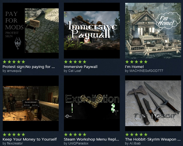Steam’s Most Popular Skyrim Mod Is A Protest Against Paid Mods