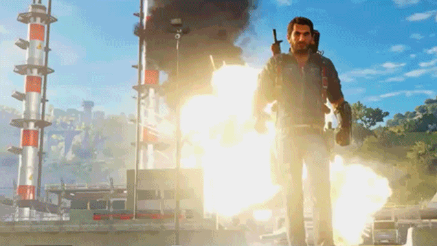 Just Cause 3 Gameplay Sure Looks Bonkers