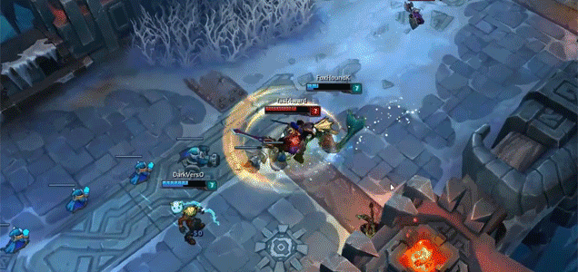 Magical Snowball Sends League Of Legends Players Flying Across The Map