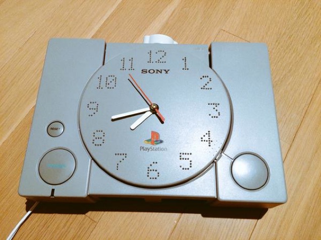 Old PlayStations Make Great Clocks
