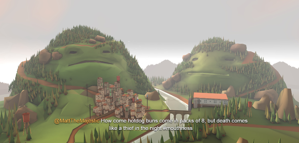 Here Are Some Animated Mountains That Will Read Your Tweets