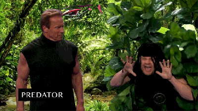 Arnold Schwarzenegger Acts Out All His Classics In Six Minutes