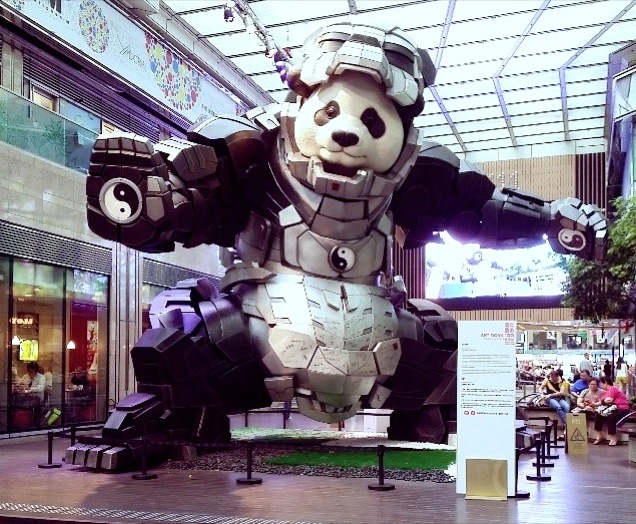 Iron Man Plus Panda Is Iron Panda