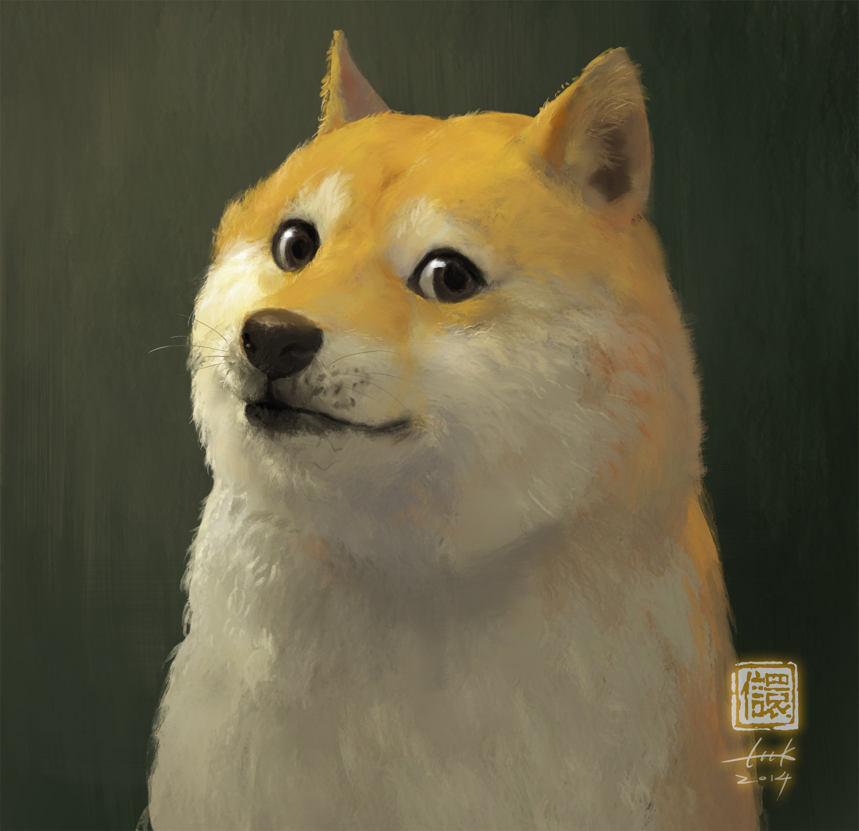 Portrait Of A Doge