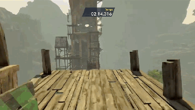 A Player Turned Trials Fusion Into A First-Person Parkour Game