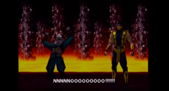 Ending for Mortal Kombat 4-Sub Zero (Nintendo 64)