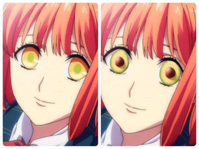 To Make Anime Eyes More Terrifying, Add Avocados