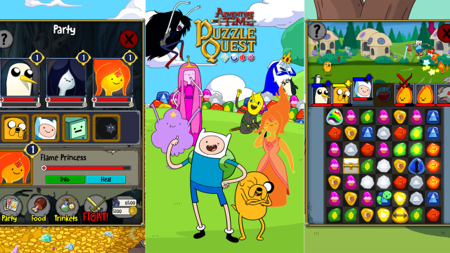 Puzzle Quest And Adventure Time, Together At Last