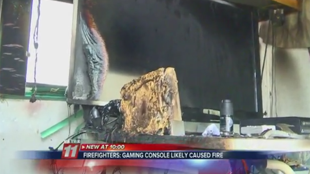 Nintendo Wii Blamed For Fire