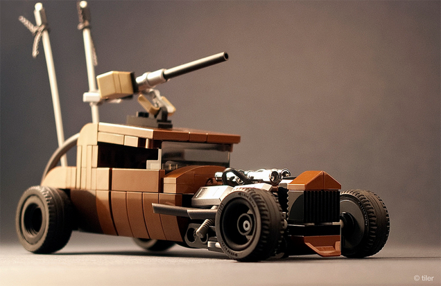 The Vehicles Of Mad Max: Fury Road In Shiny LEGO Form