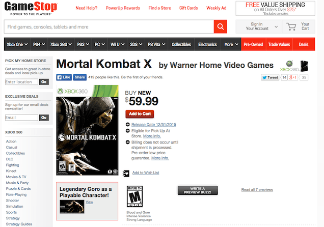 What’s Up With Mortal Kombat X On PS3 And 360?