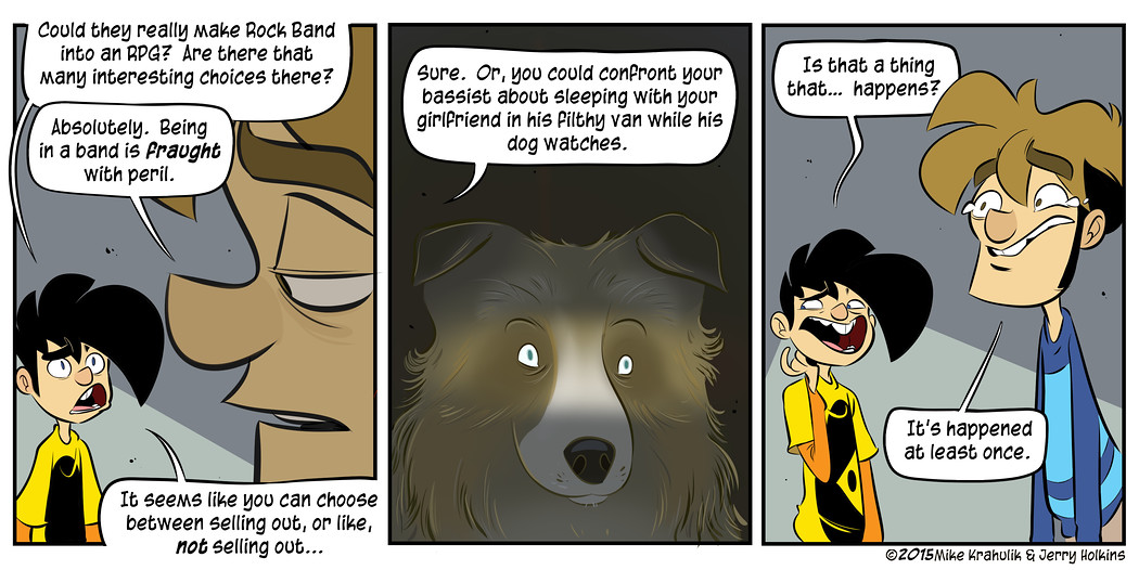 Internet Comics: While The Dog Watches