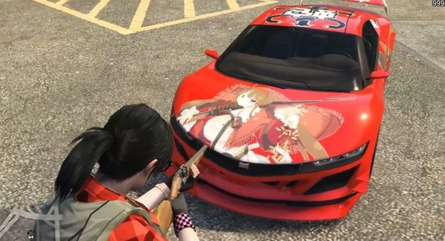 Grand Theft Auto V Characters Modded Into Anime Nerds