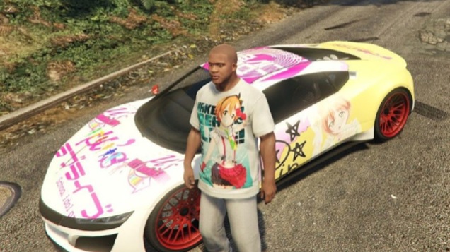 Trying to collect all the anime cars about half way  rgtaonline