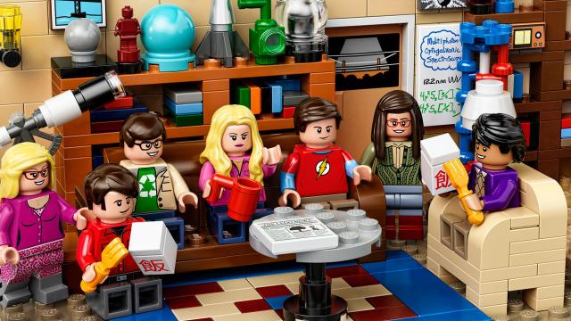 The Official Big Bang Theory LEGO Set Looks Awkwardly Cosy