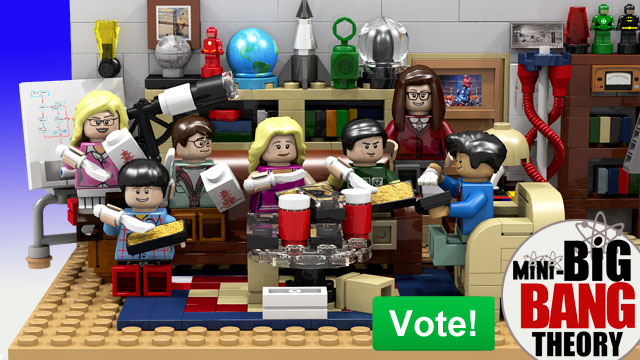 The Official Big Bang Theory LEGO Set Looks Awkwardly Cosy
