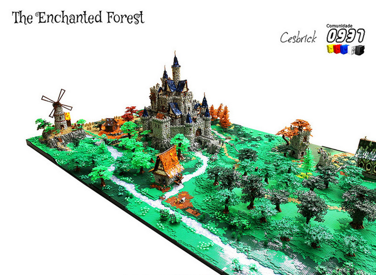 LEGO Enchanted Forest Is Like Something Out Of A Ghibli Anime