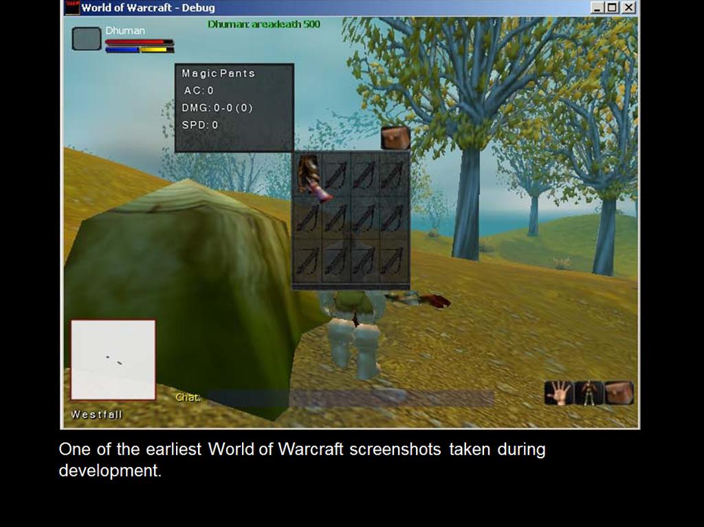 Very Early Screenshots Of World Of Warcraft