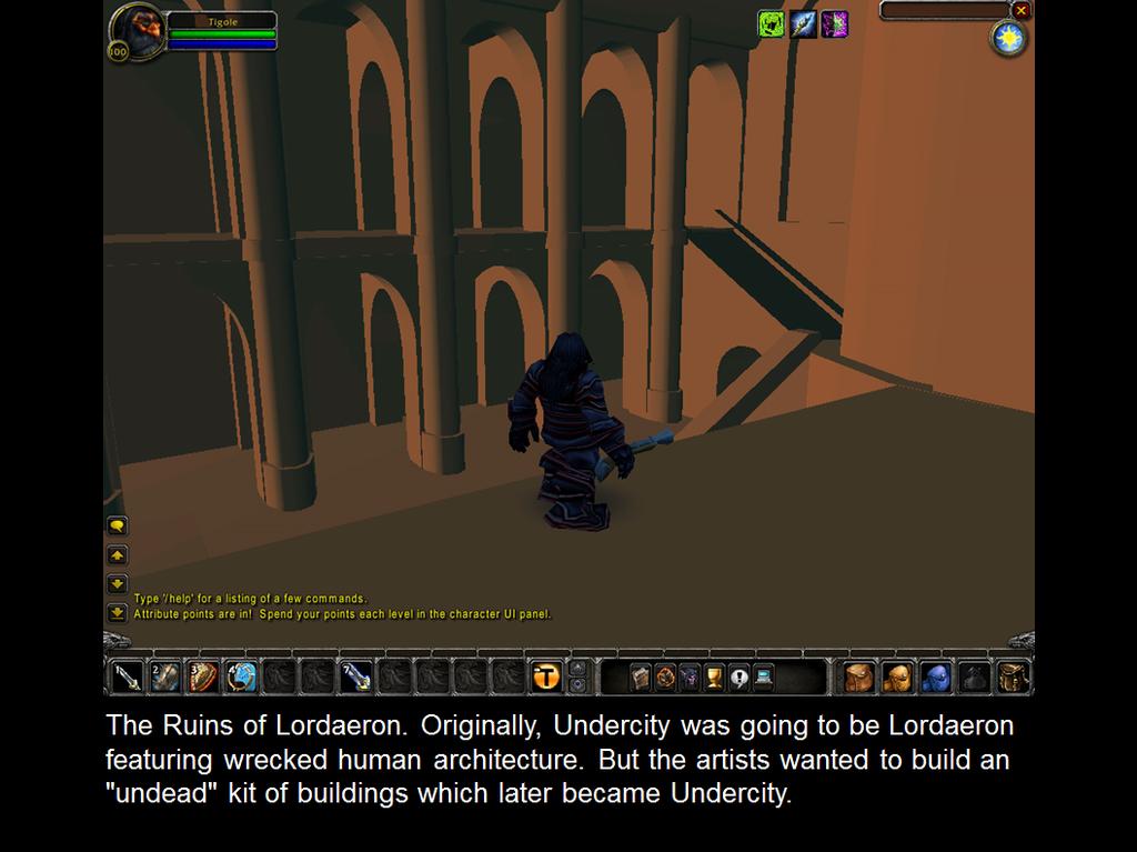 Very Early Screenshots Of World Of Warcraft