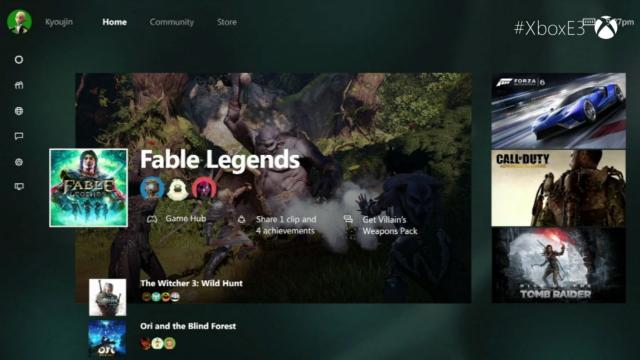 Xbox One Getting New Dashboard UI