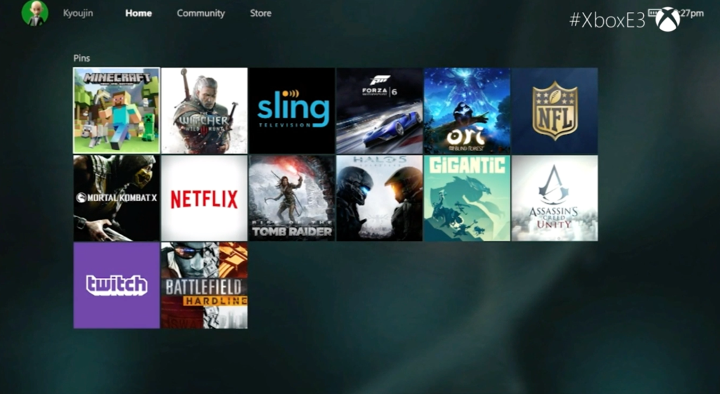 Xbox One Getting New Dashboard UI
