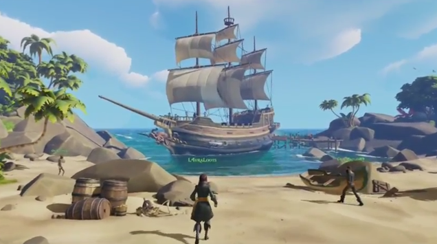 Rare Is Making A Pirate Game, And It Looks Rad