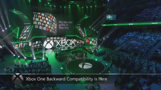 Xbox One Gets Backwards Compatibility; Microsoft Takes Shots At Sony