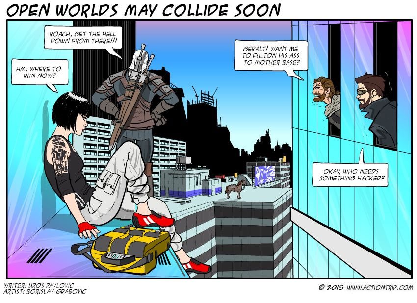 Sunday Comics: When Open Worlds Collide