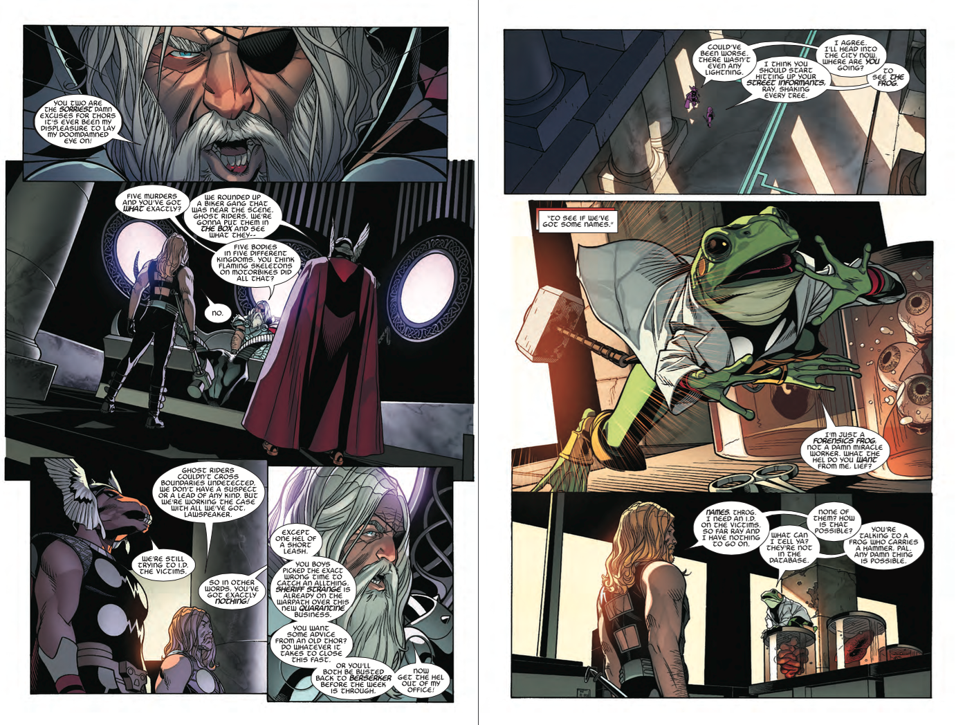 Marvel Comics Has Turned Thor Into The Wire, And It’s Awesome
