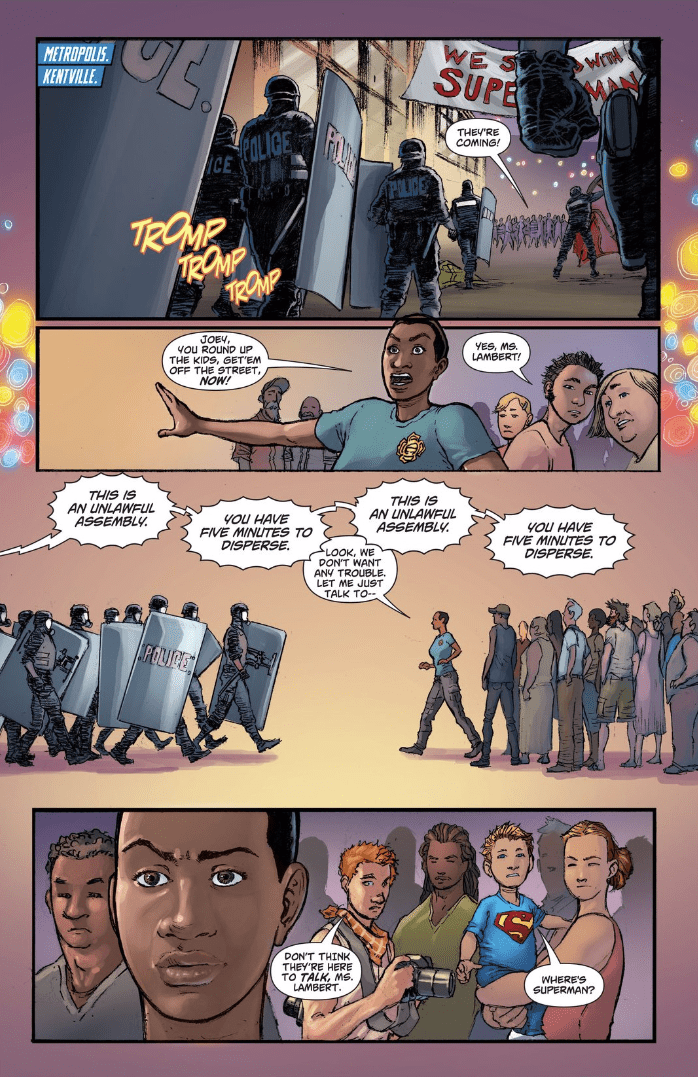 This Week’s Superman Comic Is Basically About Ferguson