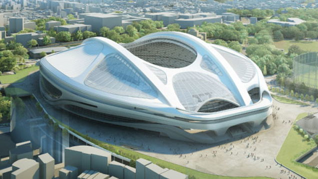 The Tokyo Olympic Stadium Makes For Good Photoshops