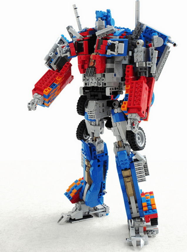 Custom LEGO Optimus Prime Is Huge And Fully Transformable
