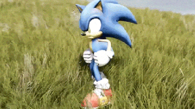 Sonic, Running Around In Unreal Engine 4