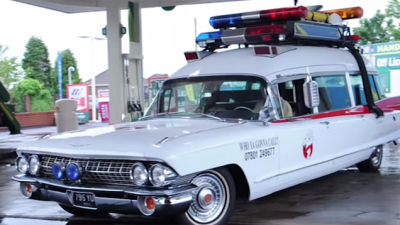 Guy Spent Three Years Making His Own Ghostbusters Ecto-1