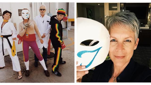 Jamie Lee Curtis And Family Attended EVO In Cosplay
