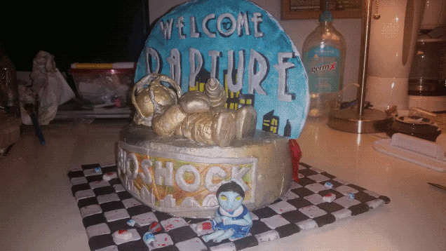 Making A BioShock Cake For A Friend