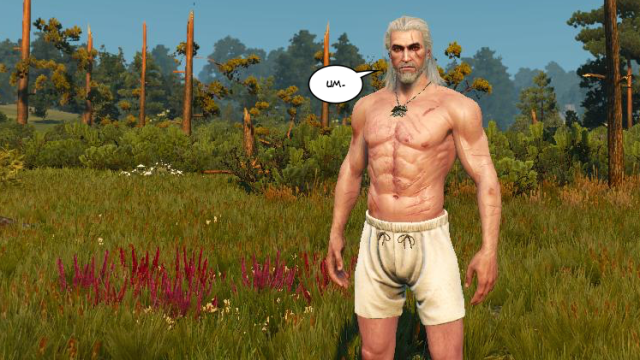 New Witcher 3 Patch Fixes Accidentally Armourless Geralt