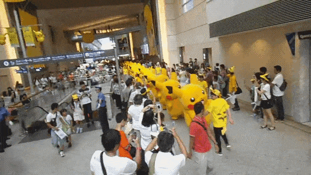 Pikachu Marching Is Mesmerising