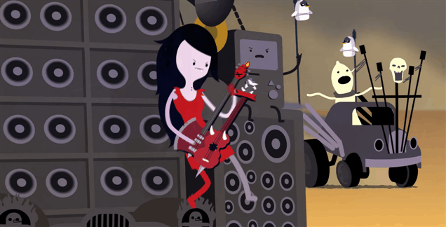 Mad Max Vs Adventure Time Arrives At The Gates Of Valhalla