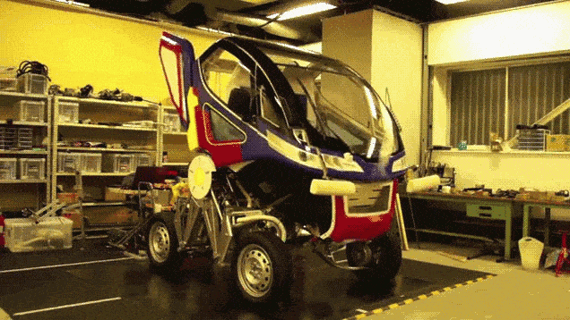 Gundam Designer Creates A Mecha Inspired Car
