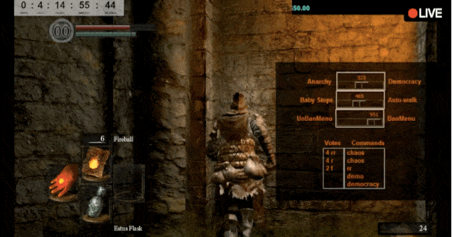 Four Days In, ‘Twitch Plays Dark Souls’ Is A Beautiful Disaster