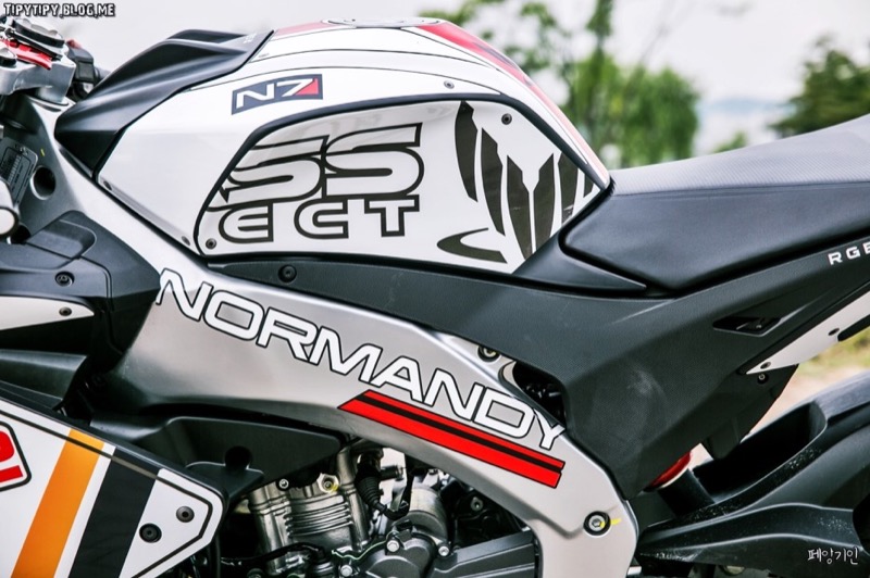 Mass Effect Makes For A Cool Custom Motorcycle