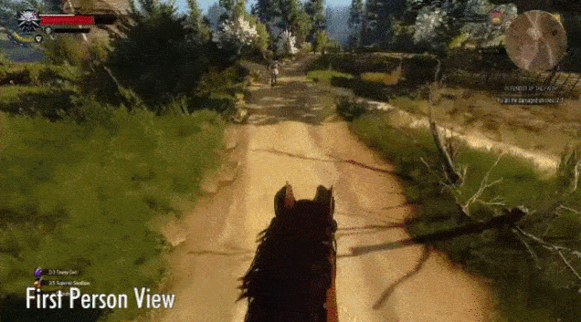 Mod Adds First-Person To The Witcher 3, But Only On Horseback