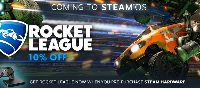 Rocket League Is Coming To SteamOS