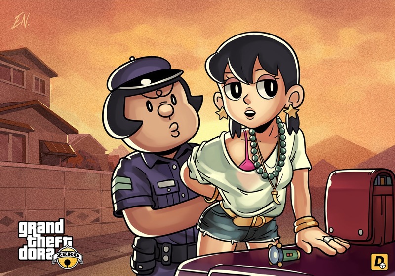 Grand Theft Auto Would Make For A Cute Anime