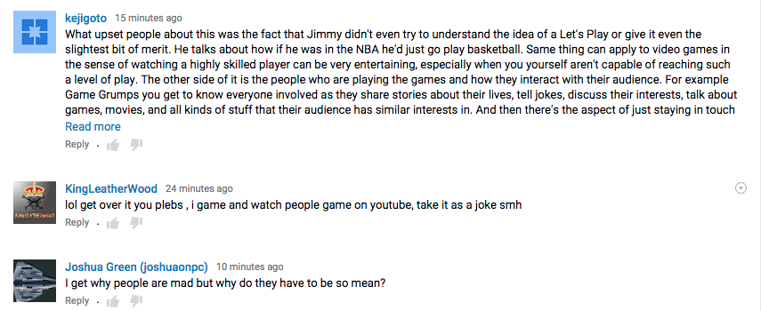 Jimmy Kimmel Responds To YouTube Backlash